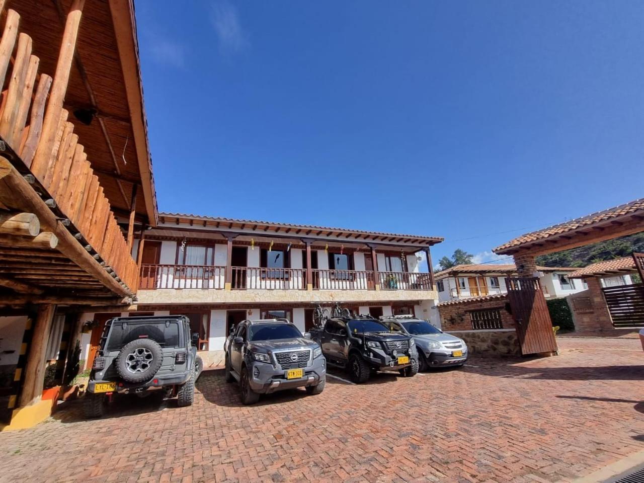 Hotel Villa Alegria Sachica Exterior photo