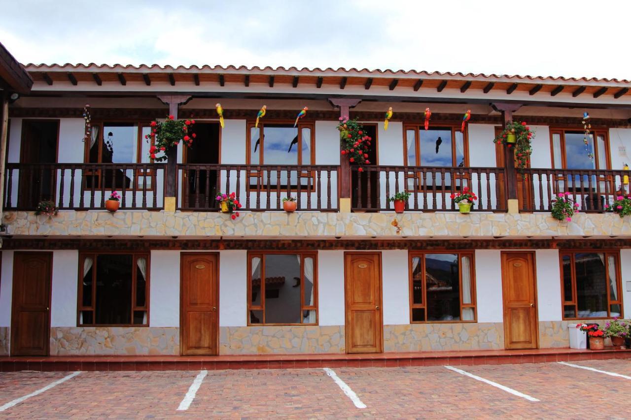 Hotel Villa Alegria Sachica Exterior photo