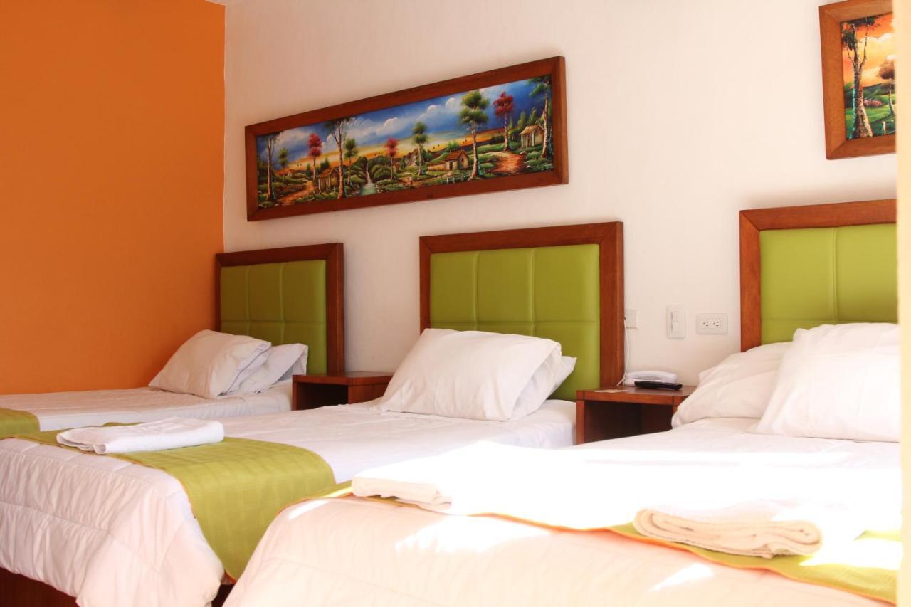 Hotel Villa Alegria Sachica Exterior photo