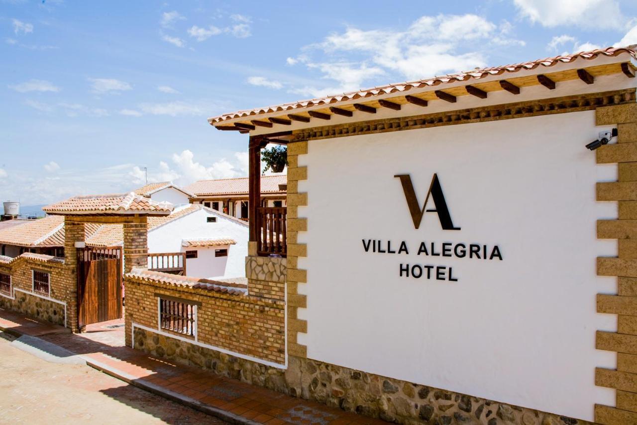 Hotel Villa Alegria Sachica Exterior photo